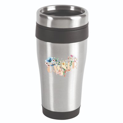 Small Business Owner Flower 16oz Travel Tumbler