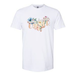 Small Business Owner Flower Softstyle CVC T-Shirt