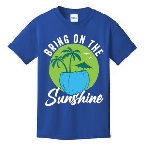 Summer Bring On The Sunshine Summer Beach Gift Kids T-Shirt