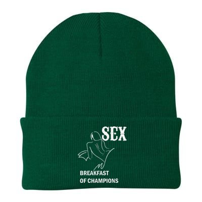 Sex Breakfast Of Champions Naughty Knit Cap Winter Beanie