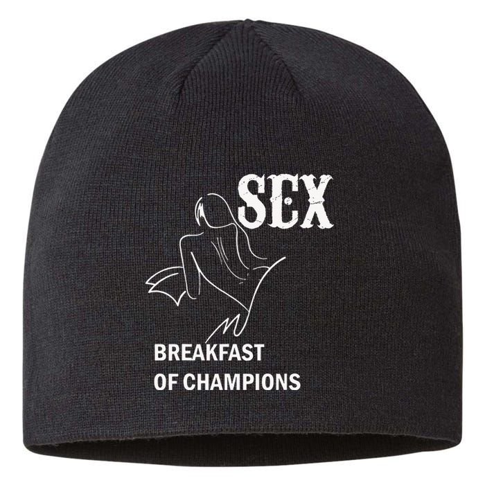 Sex Breakfast Of Champions Naughty Sustainable Beanie