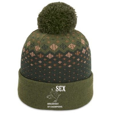 Sex Breakfast Of Champions Naughty The Baniff Cuffed Pom Beanie