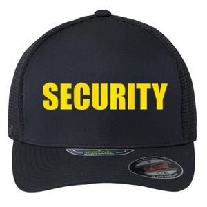 Security Back Only Flexfit Unipanel Trucker Cap