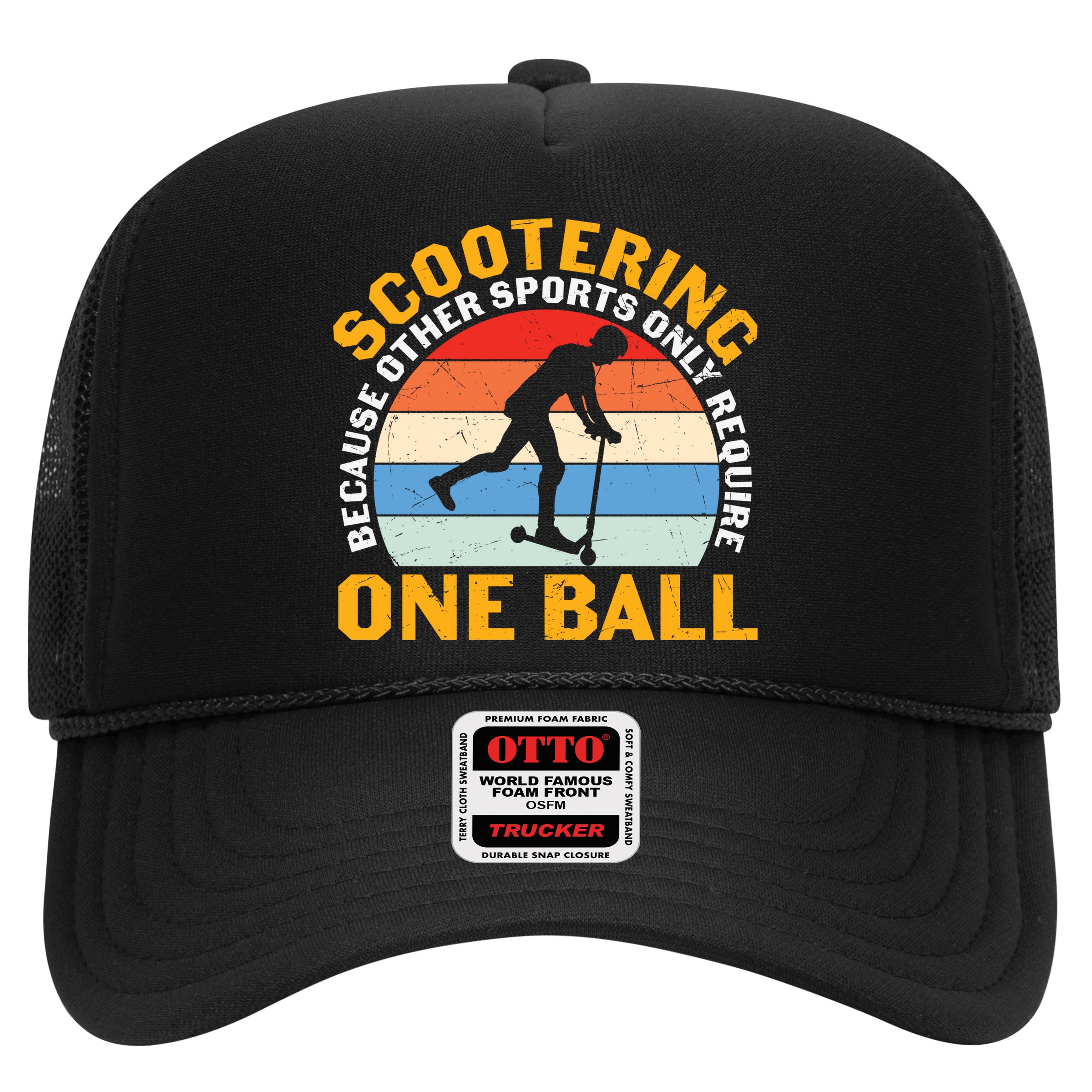 Scootering Because Other Sports Only Require One Ball Scooter Plus Size Shirts Hat