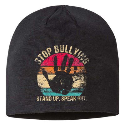 Stop Bullying Orange Stand Up Speak Out Unity Day Sustainable Beanie