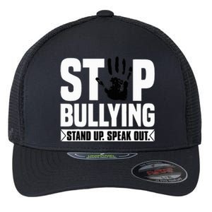 Stop Bullying Orange Stand Up Speak Out Unity Day Flexfit Unipanel Trucker Cap