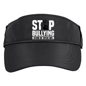 Stop Bullying Orange Stand Up Speak Out Unity Day Adult Drive Performance Visor