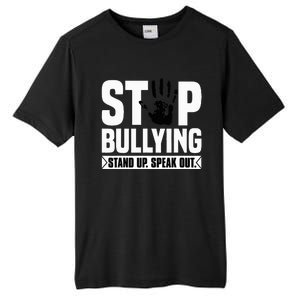 Stop Bullying Orange Stand Up Speak Out Unity Day Tall Fusion ChromaSoft Performance T-Shirt