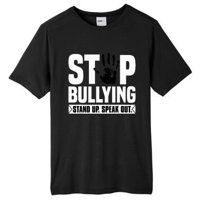 Stop Bullying Orange Stand Up Speak Out Unity Day Tall Fusion ChromaSoft Performance T-Shirt