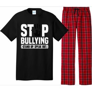 Stop Bullying Orange Stand Up Speak Out Unity Day Pajama Set