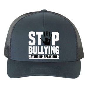 Stop Bullying Orange Stand Up Speak Out Unity Day Yupoong Adult 5-Panel Trucker Hat