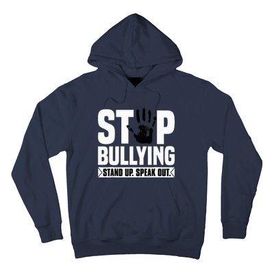 Stop Bullying Orange Stand Up Speak Out Unity Day Hoodie