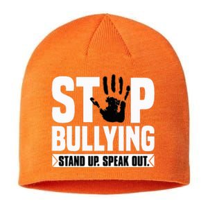 Stop Bullying Orange Stand Up Speak Out Unity Day Sustainable Beanie