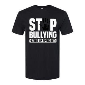 Stop Bullying Orange Stand Up Speak Out Unity Day Softstyle CVC T-Shirt