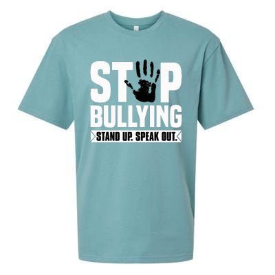 Stop Bullying Orange Stand Up Speak Out Unity Day Sueded Cloud Jersey T-Shirt