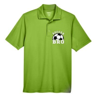 Soccer Brother Of A Soccer Player Bro Men's Origin Performance Pique Polo