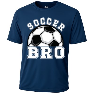 Soccer Brother Of A Soccer Player Bro Cooling Performance Crew T-Shirt