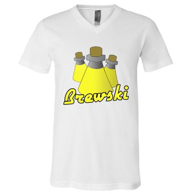 Saradomin Brewski Osrs V-Neck T-Shirt