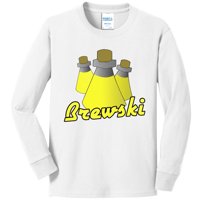 Saradomin Brewski Osrs Kids Long Sleeve Shirt