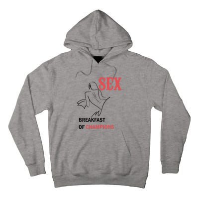 Sex Breakfast Of Champions Naughty Tall Hoodie