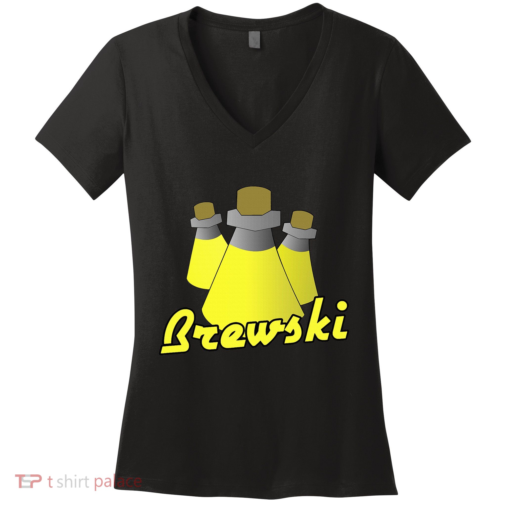 Saradomin Brewski Osrs Women's V-Neck T-Shirt