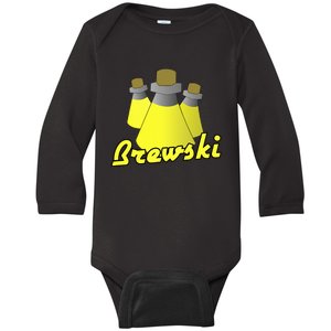 Saradomin Brewski Osrs Baby Long Sleeve Bodysuit