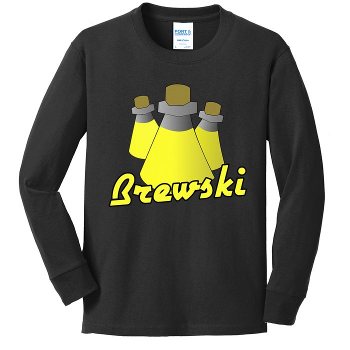 Saradomin Brewski Osrs Kids Long Sleeve Shirt