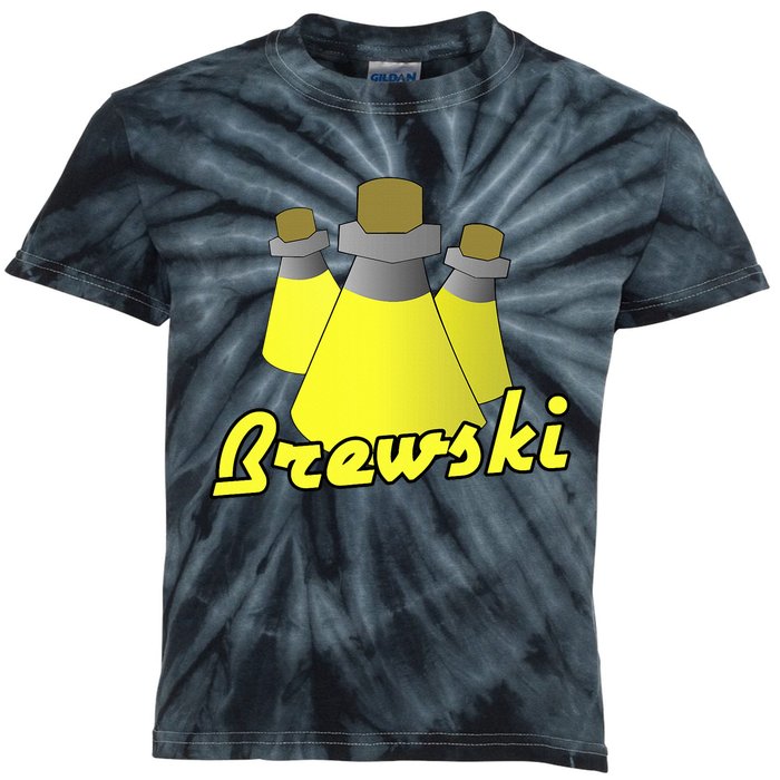 Saradomin Brewski Osrs Kids Tie-Dye T-Shirt