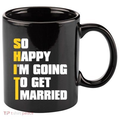 Sarcastic Bachelor Party Stag Groomsmen Getaway Wedding 11oz C Handle Ceramic Mug