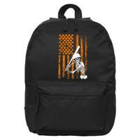 Skeleton Baseball Player Fan Skeleton Halloween Baseball 16 in Basic Backpack