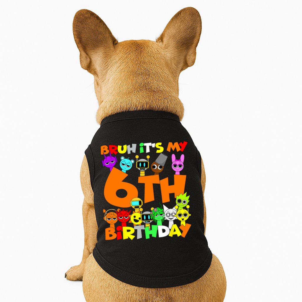 Sprunki Birthday Party 6th Birthday Toys Kids Girls Boys  Doggie Tank