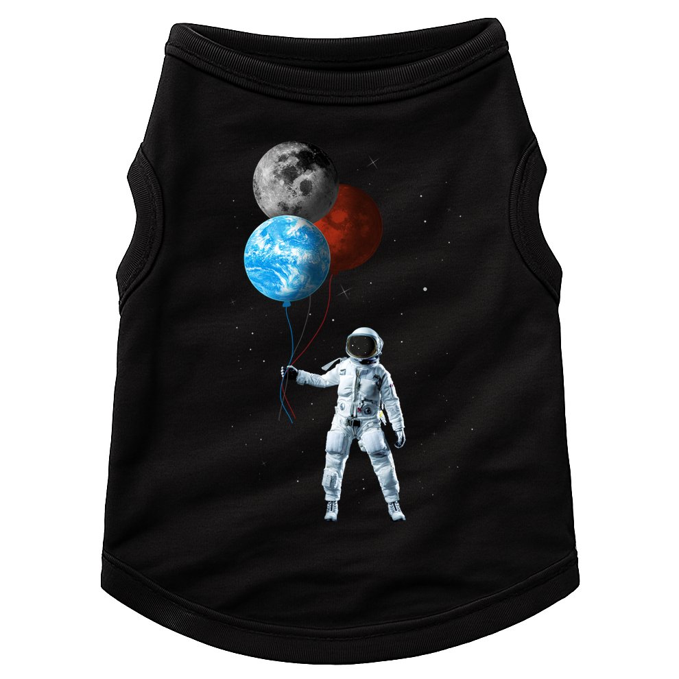 Planet Balloons Astronaut Space Doggie Tank