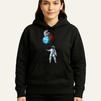 Planet Balloons Astronaut Space Hoodie