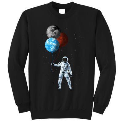 Planet Balloons Astronaut Space Sweatshirt