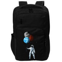 Planet Balloons Astronaut Space Impact Tech Backpack