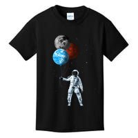 Planet Balloons Astronaut Space Kids T-Shirt