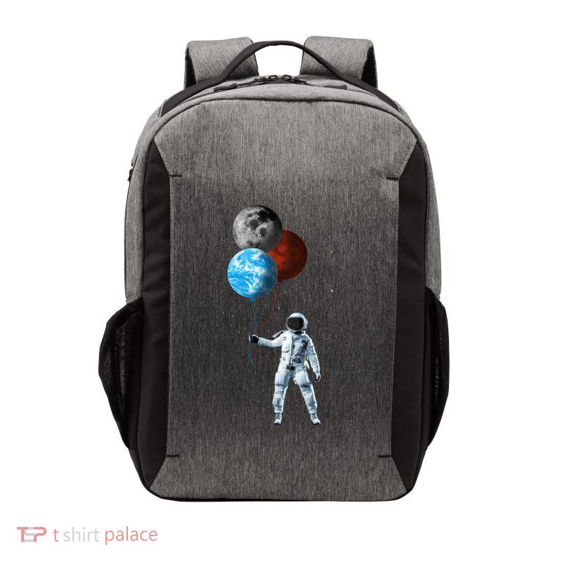 Planet Balloons Astronaut Space Vector Backpack