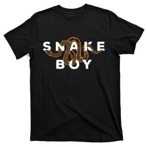 Snake Boy Python Herpetology Snakes Owner T-Shirt