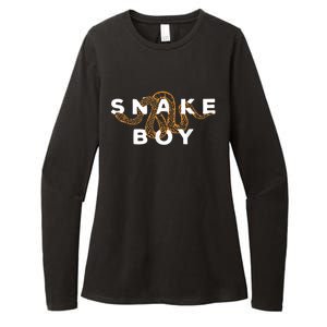 Snake Boy Python Herpetology Snakes Owner Womens CVC Long Sleeve Shirt