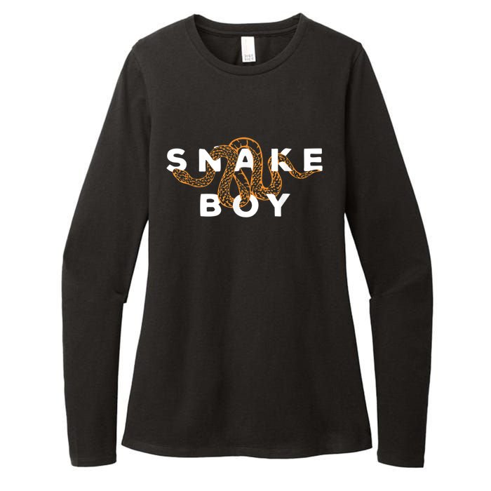 Snake Boy Python Herpetology Snakes Owner Womens CVC Long Sleeve Shirt