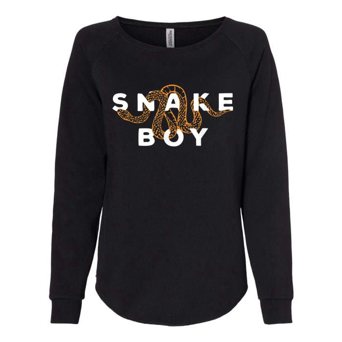 Snake Boy Python Herpetology Snakes Owner Womens California Wash Sweatshirt