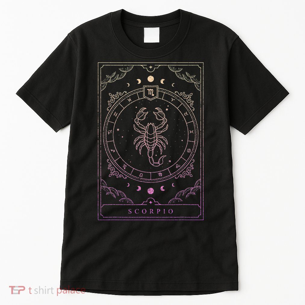 Scorpio Birthday Present Wo Zodiac Sign Tall T-Shirt