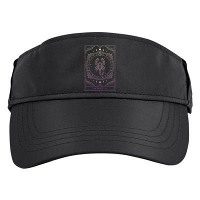 Scorpio Birthday Present Wo Zodiac Sign Adult Drive Performance Visor
