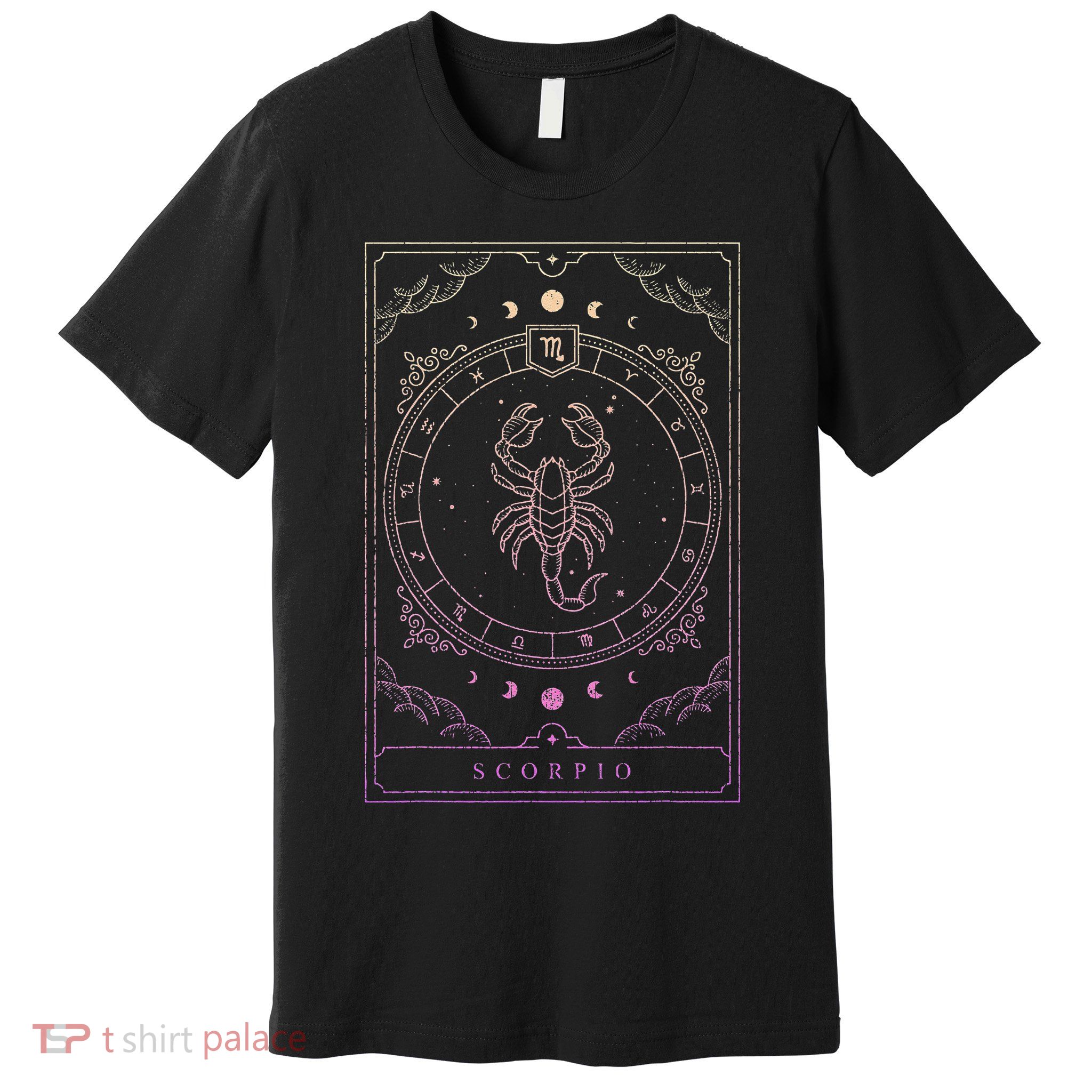 Scorpio Birthday Present Wo Zodiac Sign Premium T-Shirt