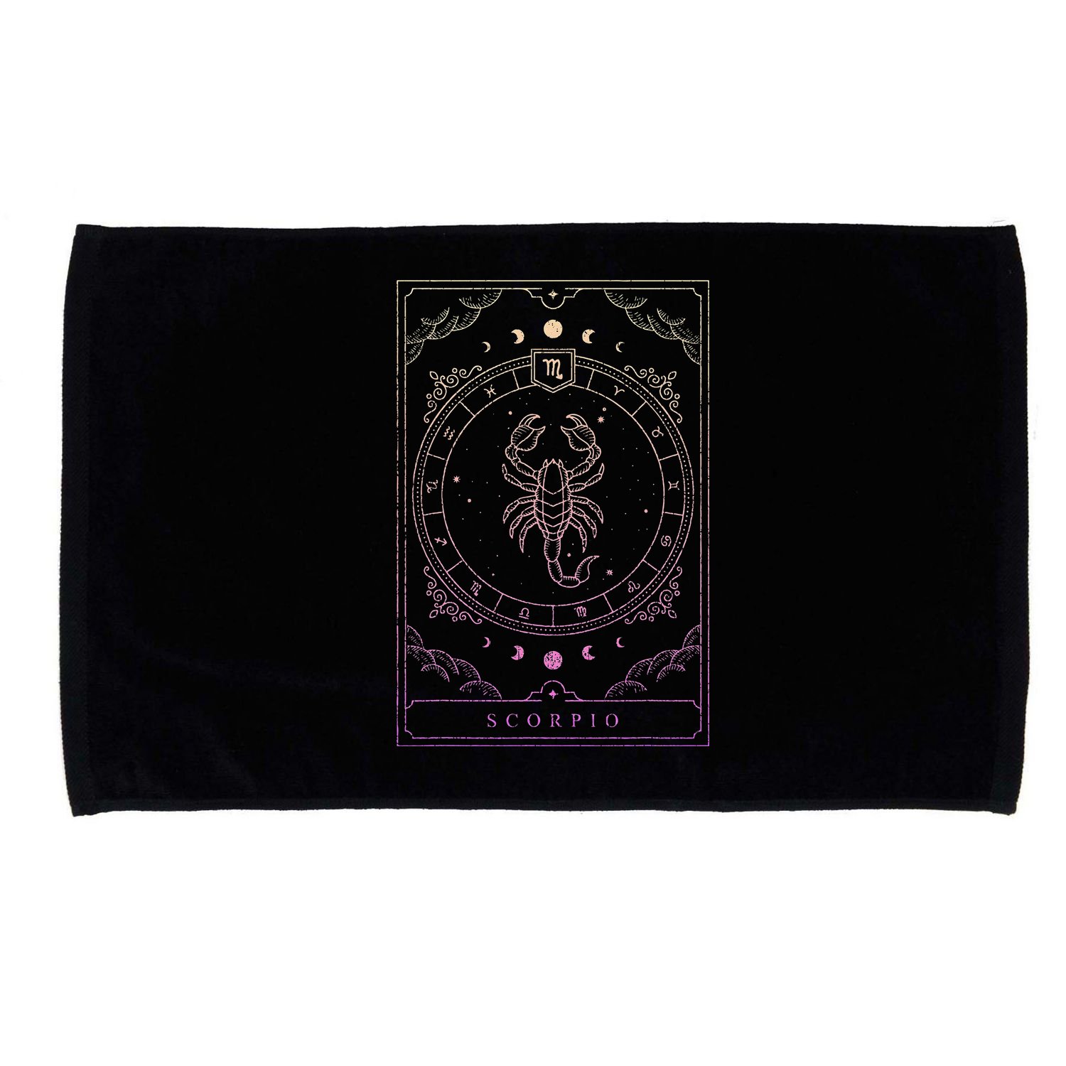 Scorpio Birthday Present Wo Zodiac Sign Microfiber Hand Towel