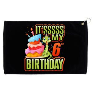 Snake Birthday Party Kids 6th Reptile Supplies Decorations Grommeted Golf Towel