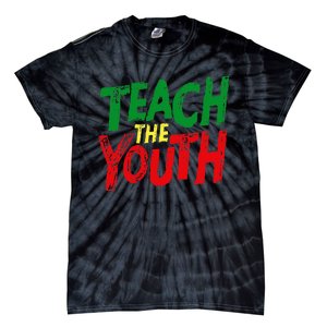 Strong Black Pride Teach The  Power Tie-Dye T-Shirt