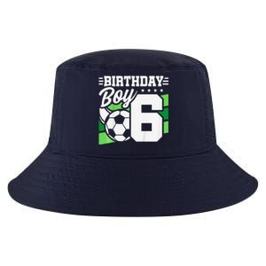 Soccer Birthday Party 6 Year Old Boy 6th Birthday Cool Comfort Performance Bucket Hat