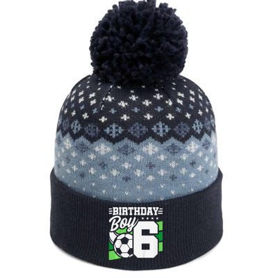 Soccer Birthday Party 6 Year Old Boy 6th Birthday The Baniff Cuffed Pom Beanie