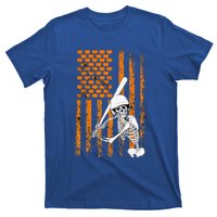 Skeleton Baseball Player Fan Skeleton Halloween Baseball T-Shirt